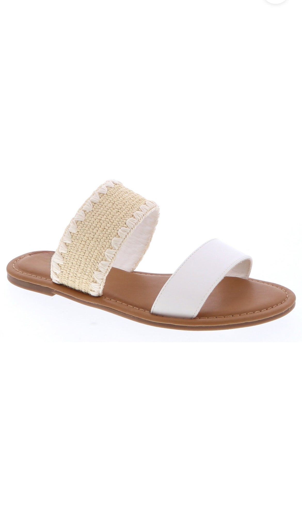 Flat Two Strap Sandals