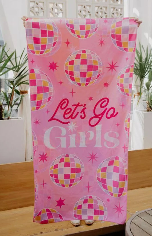 Let’s Go Girls Quick Dry Towel