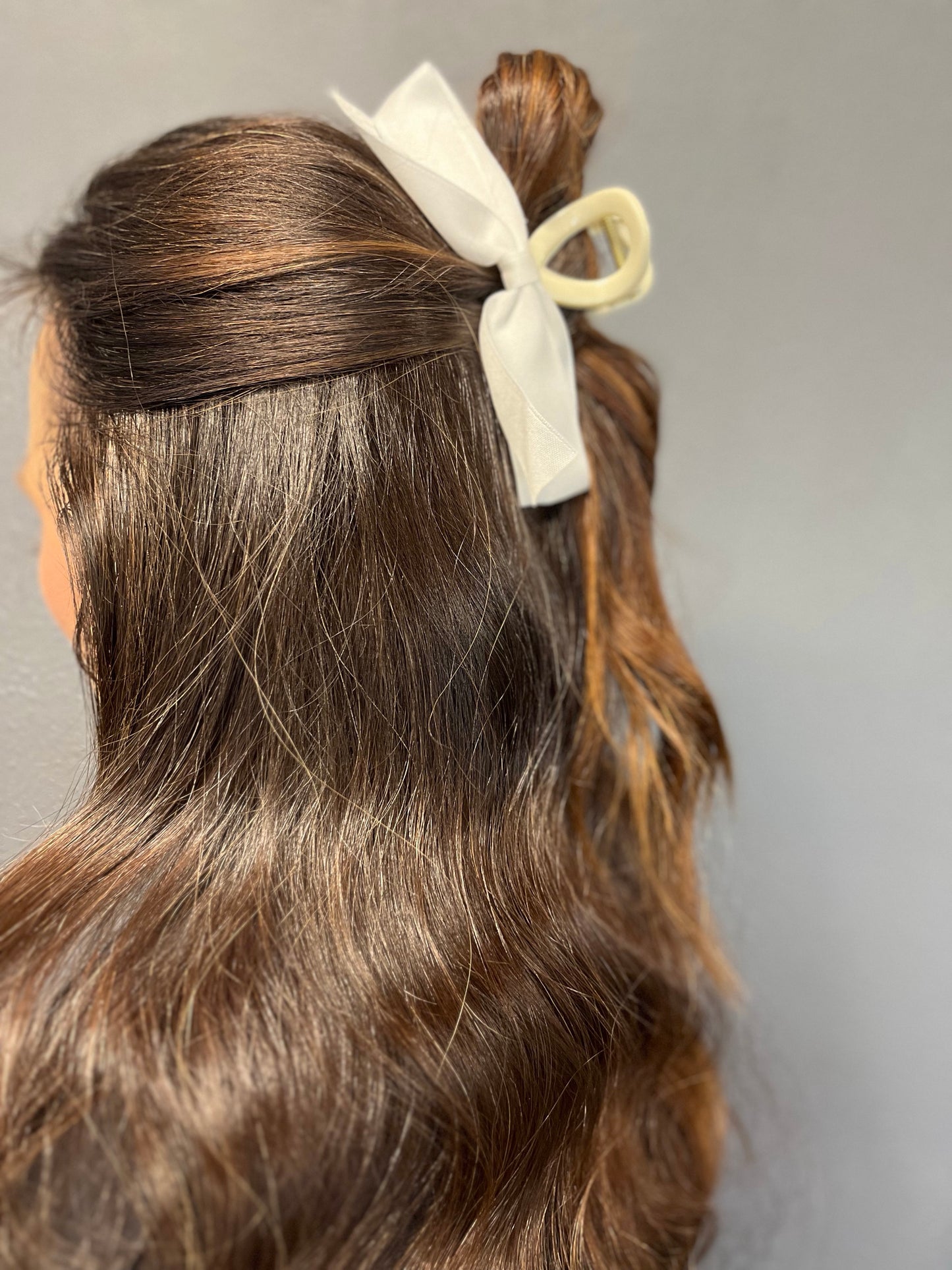 Claw Clip Ribbon Bow