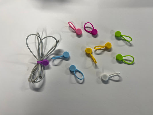 Magnetic cord holder