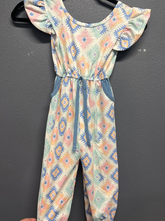 Southwest Pastel Jumpsuit