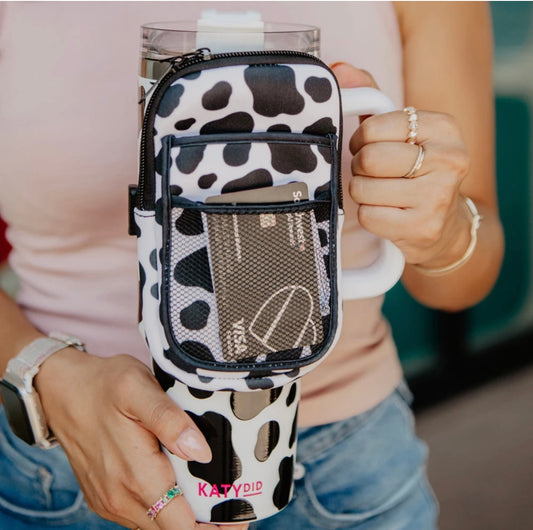 Cow print Tumbler Pouch