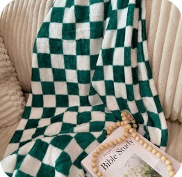 Checkered Throw Blanket