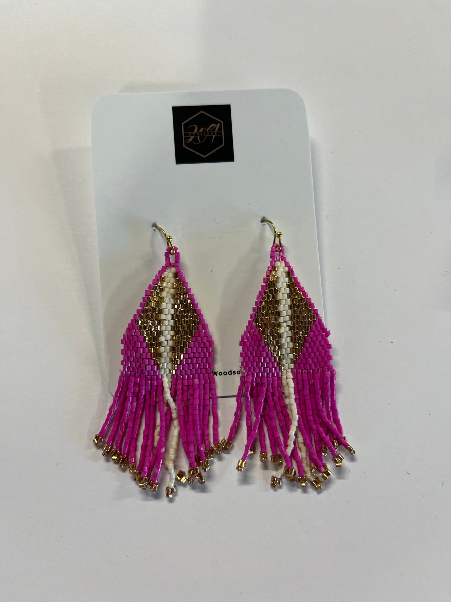 Seed Bead Earring