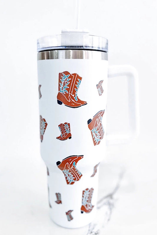 Cowboy boots 40oz Tumbler
