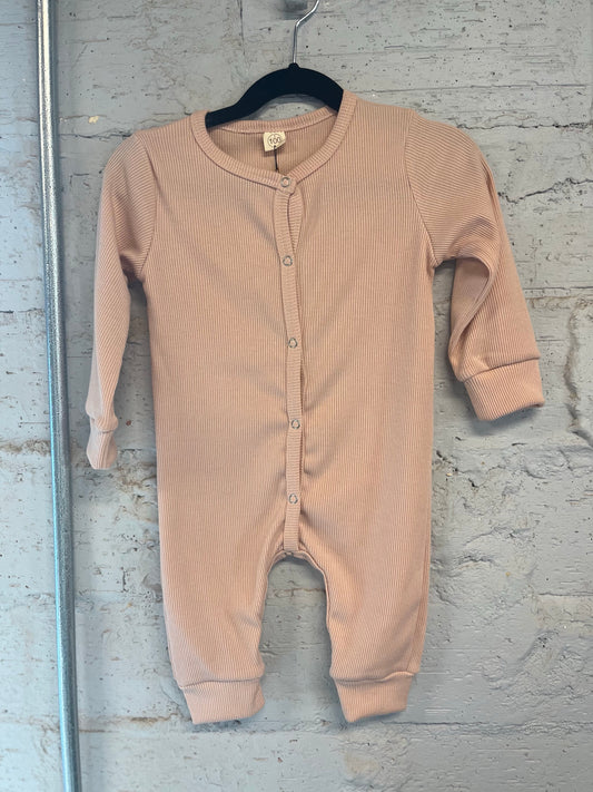 Waffle baby jumpsuit