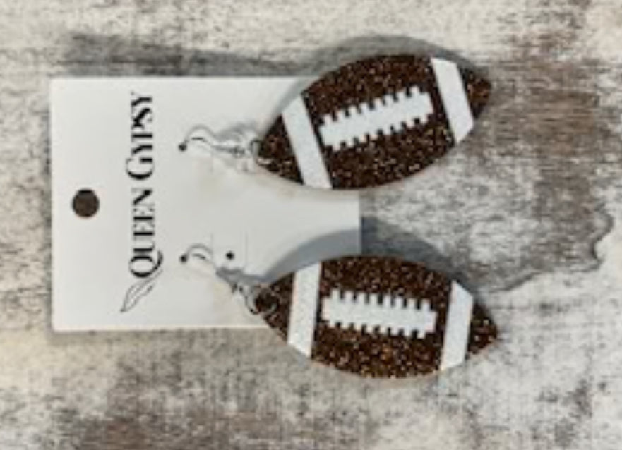 Football Earrings