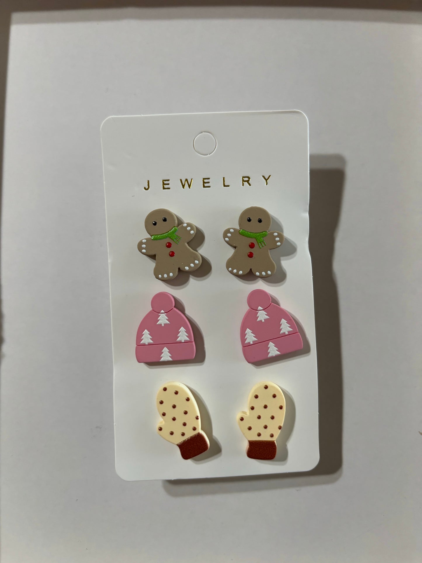 Mittens earring set