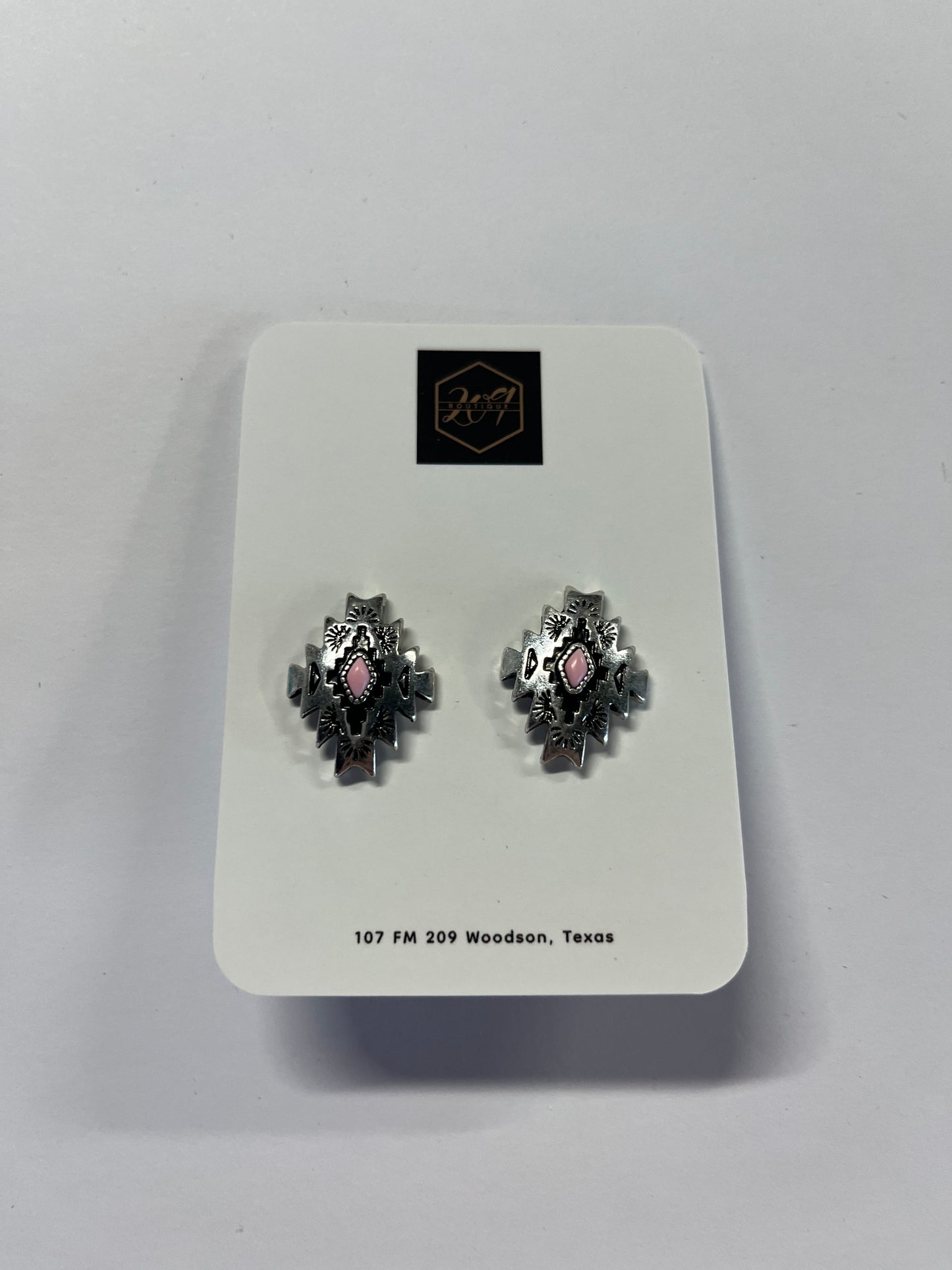 Concho earrings