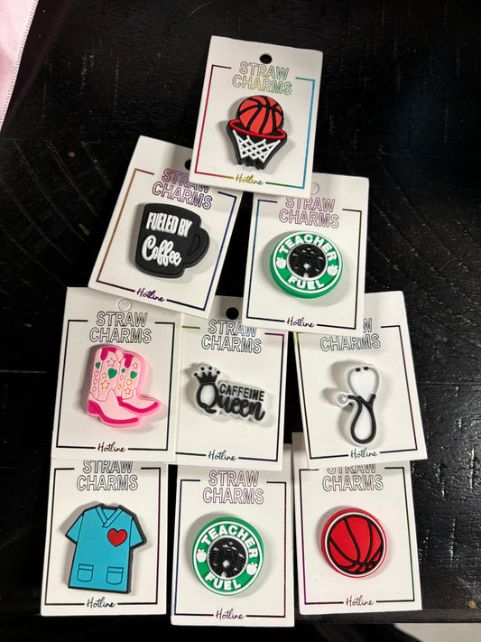Straw charms