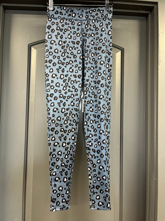 Blue Cheetah Leggings