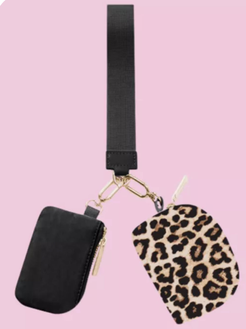 Double Pouch Wristlet