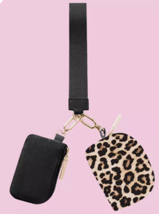 Double Pouch Wristlet