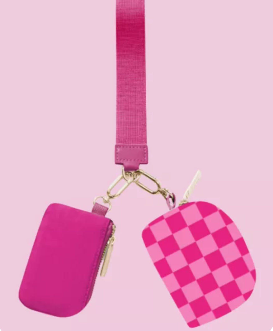 Double Pouch Wristlet